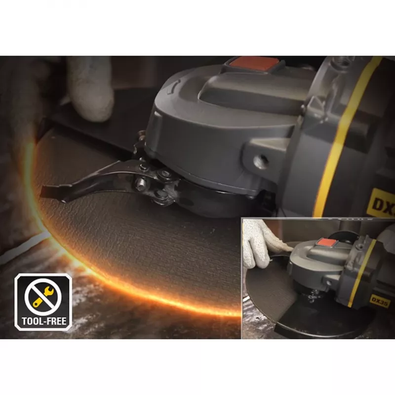 CATERPILLAR smerigliatrice angolare con filo CAT DX35 125mm 950W