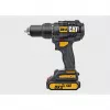 CATERPILLAR DX12 Trapano avvitatore a batteria brushless 18V set 2x2,0Ah Li-Ion