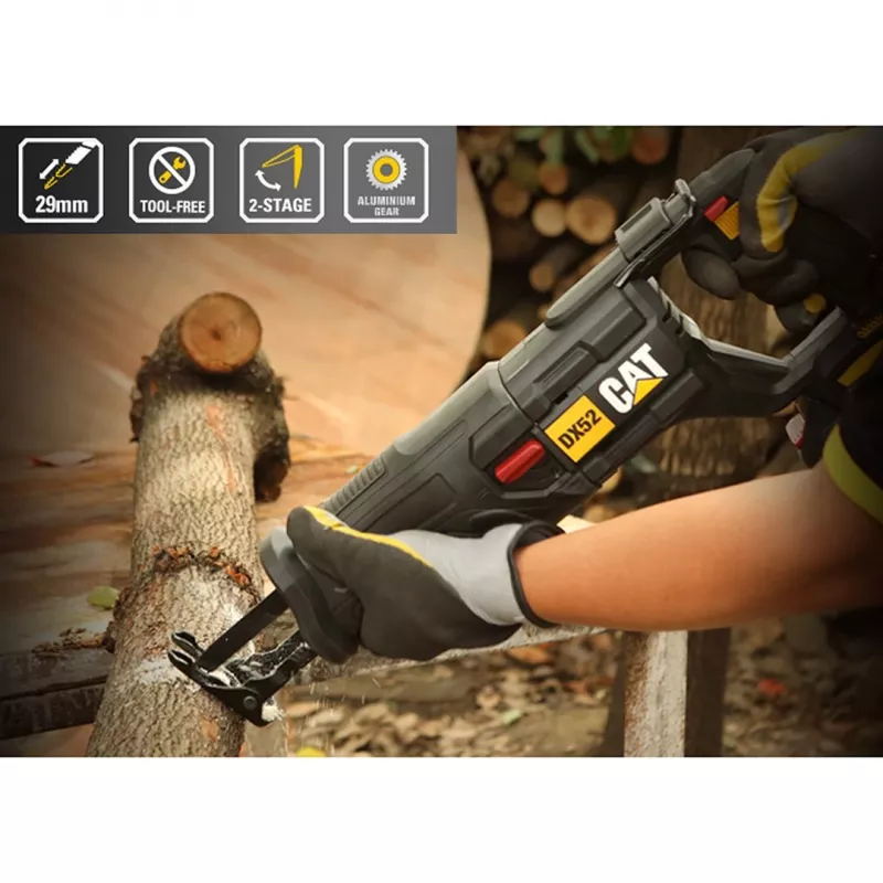CATERPILLAR DX52B sega a sciabola bare tool 18V senza fili