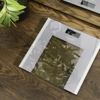 Cecotec Bilancia pesapersone Surface Precision Healthy peso massimo 180 grigio/trasparente