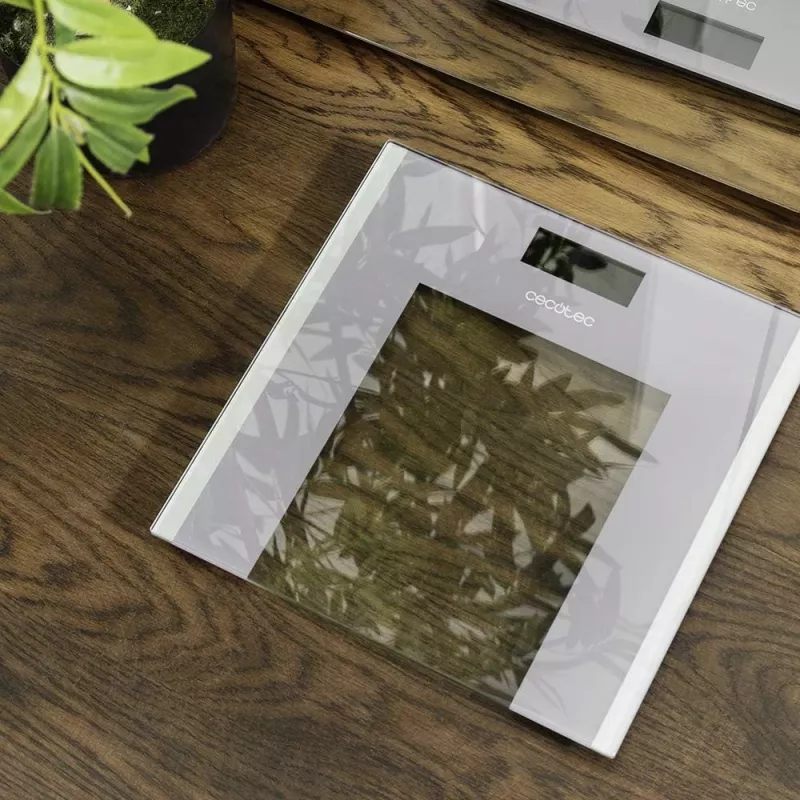 Cecotec Bilancia pesapersone Surface Precision Healthy peso massimo 180 grigio/trasparente