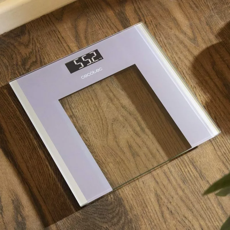 Cecotec Bilancia pesapersone Surface Precision Healthy peso massimo 180 grigio/trasparente