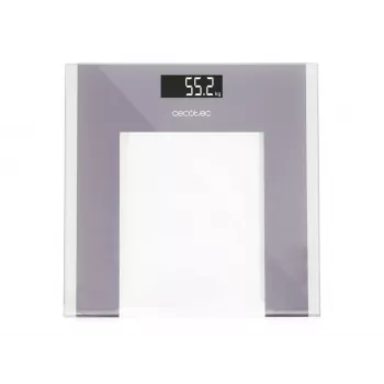 Cecotec Bilancia pesapersone Surface Precision Healthy peso massimo 180 grigio/trasparente