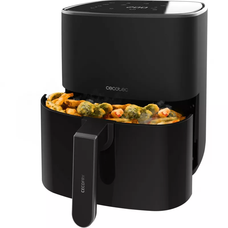 CECOTEC Cecofry Fantastik 5500 friggitrice ad aria, 5,5L, 1500W, nero