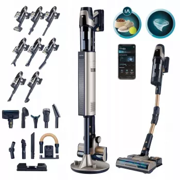 Cecotec Conga Rockstar 11500 Odyssey Station Connected IA Aspirapolvere a batteria
