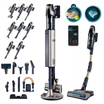 Cecotec Conga Rockstar 11500 Odyssey Station Connected IA Aspirapolvere a batteria