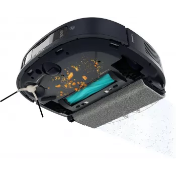 Cecotec Conga Z100 robot aspirapolvere, aspirazione a umido e a secco, 20000 Pa, 320 min di autonomia, 5200 mAh, contenitore polvere 3 L, nero