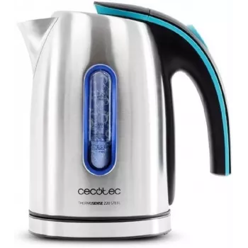 Cecotec Bollitore ThermoSense 220 Steel Elettrico 1630 W 1,2 L Acciaio inox Base rotante 360°