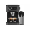 Cecotec Power Espresso 20 Pro Latte Macchina per caffè, 20 bar di pressione, montalatte integrato, semiautomatica, nera, 1350 W