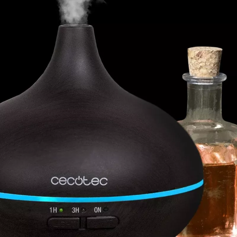Cecotec Pure Aroma 150 Yin Diffusore di aromi a ultrasuoni 7 W Nero