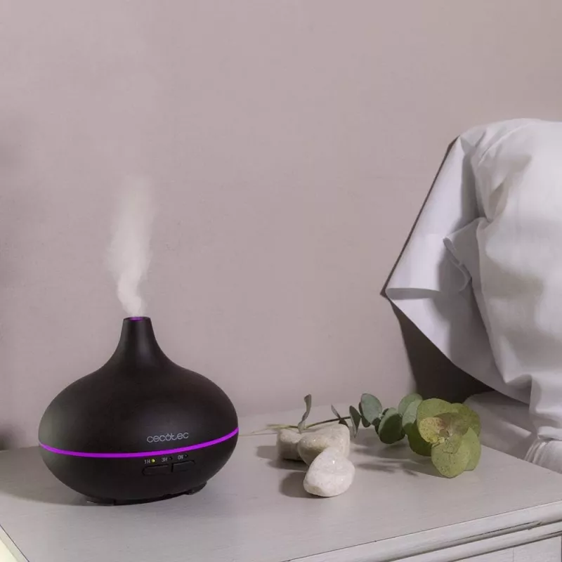 Cecotec Pure Aroma 150 Yin Diffusore di aromi a ultrasuoni 7 W Nero