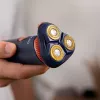 Cecotec rasoio PrecisionCare Aluminium Pro, autonomia 80 min, bagnato e asciutto, blu