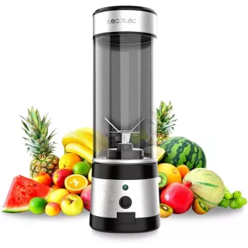 Cecotec Frullatore per smoothie WanderlustMix USB portatile 126 W 0,4 L tritaghiaccio inox