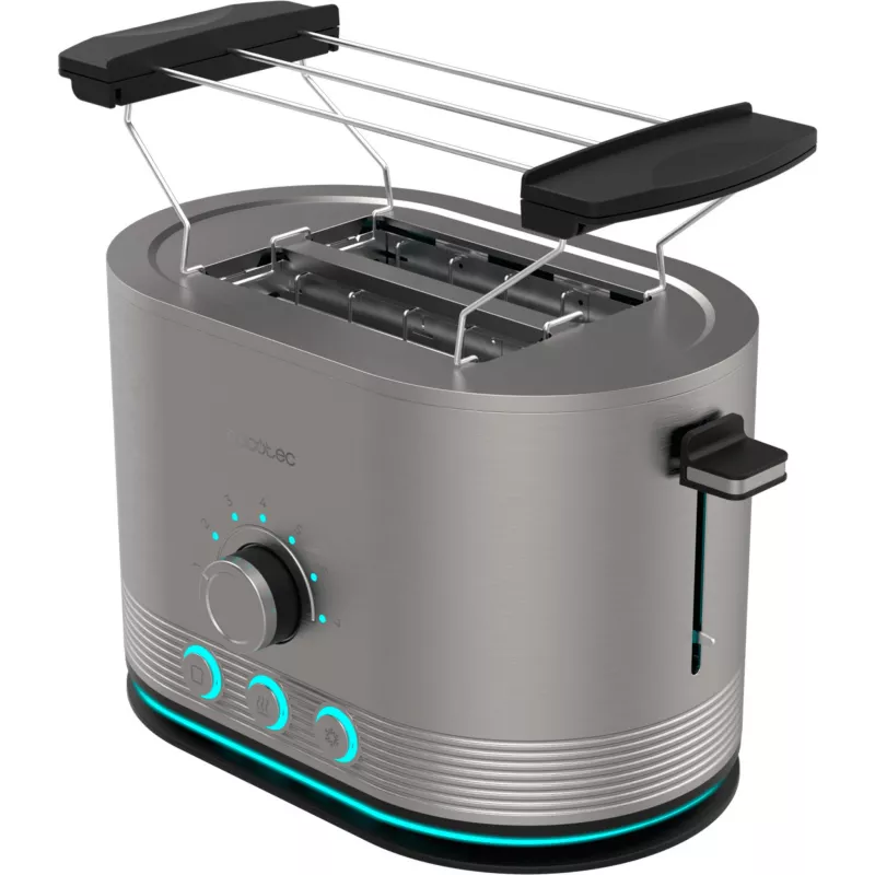 CECOTEC Tostapane Shine&Toast Double (acciaio inox, 850 W, 2 fette)
