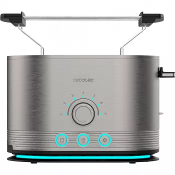 CECOTEC Tostapane Shine&Toast Double (acciaio inox, 850 W, 2 fette)