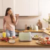 Cecotec Tostapane Toast&Taste 800 Vintage 850 W 2 scomparti Acciaio inox Verde chiaro