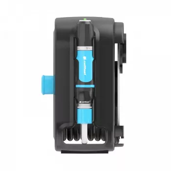 CELLFAST C55-400 Black Carrello avvolgitubo a tamburo, capacità 60 m, manovella manuale, resistente ai raggi UV e al gelo