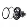 CELLY GHOSTMAGPRO Supporto per cellulare MagSafe – supporto magnetico per bocchetta d'aria, rotazione 360°, nero (GHOSTMAGPROBK)