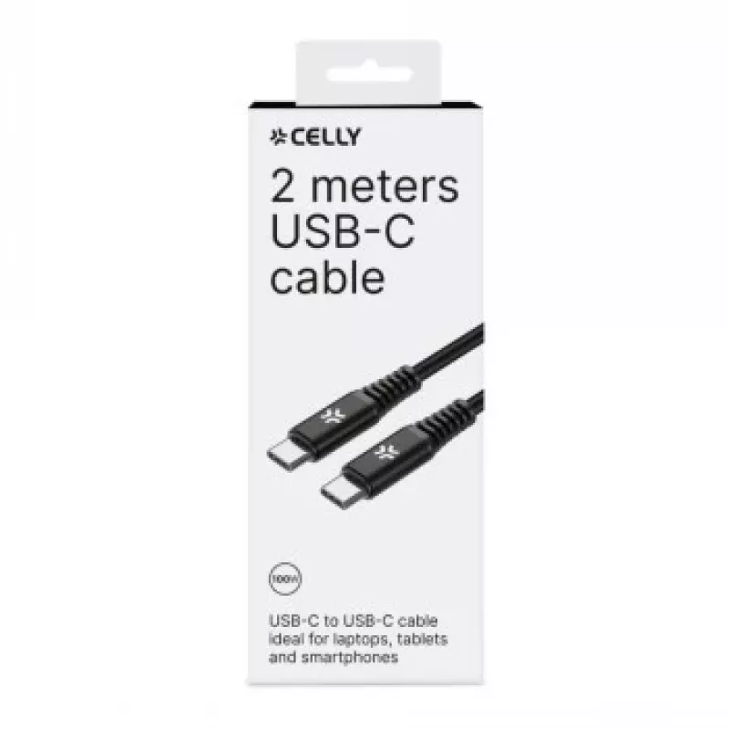 CELLY Cavo USB-C su USB-C 100W Power Delivery
