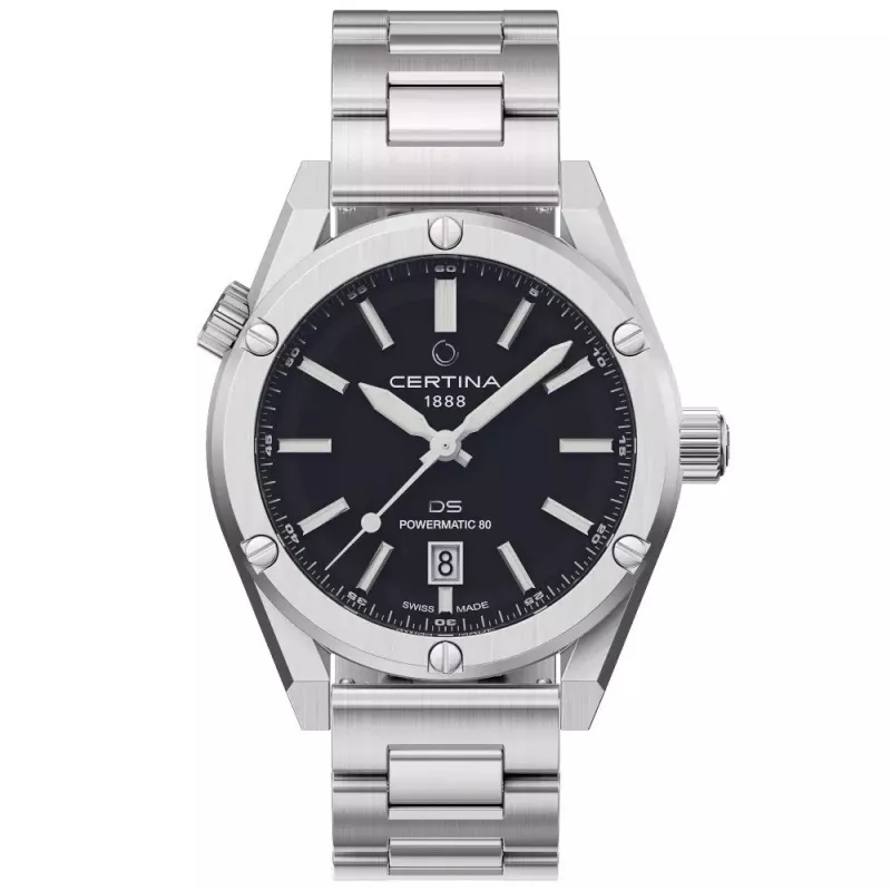 CERTINA DS Action Diver Automatic 43mm quadrante nero cinturino NATO C041407190510