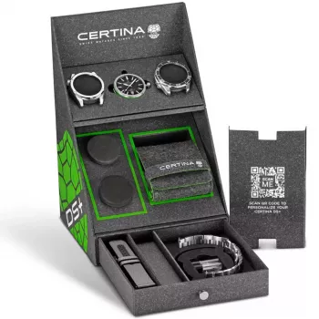 CERTINA DS Action Diver Automatic 43mm quadrante nero cinturino NATO C041407190510