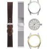 CERTINA DS Action Diver orologio da uomo automatico 43mm quadrante argento cinturino NATO grigio C041407190310