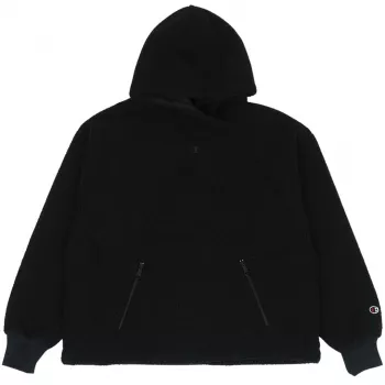 Champion Legacy felpa con cappuccio donna nero taglia M