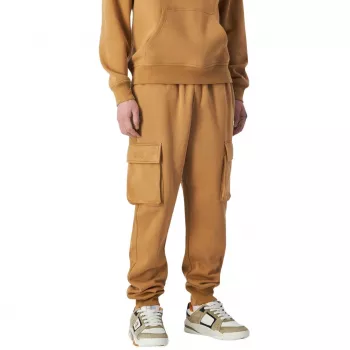 CHAPPI uomo Champion pantaloni cargo con polsini a costine senape 220298 MS034 S