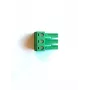 CHARGE AMPS Morsetto di connessione innestabile 16-32, 4 poli, passo 5,08 mm, connessione a vite, verde