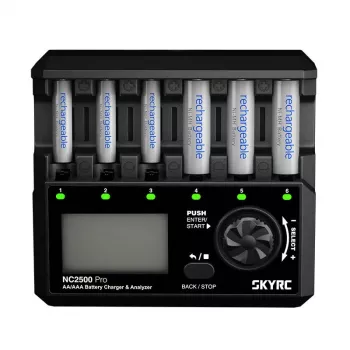 Caricabatterie SkyRC NC2500 Pro AA/AAA