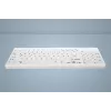 CHERRY Contour Active Key QuickClean AK-C7012 tastiera con filo, nero, QWERTY, USB, CHERRY SX Scissor Technology, 105 tasti, Slim Design, superficie disinfettabile