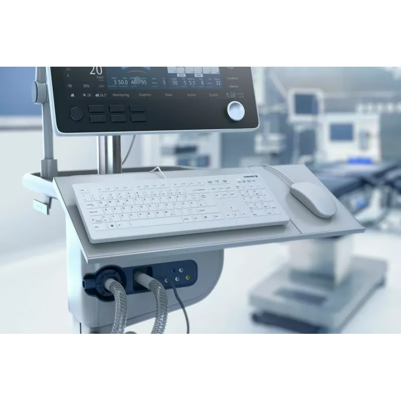 Cherry Contour Active Key QuickClean AK-C8112 tastiera USB medicale - bianca