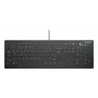 CHERRY Contour Design Active Key AK-C8112 tastiera USB con filo full-size, Scissor Switch, layout QWERTZ, nero