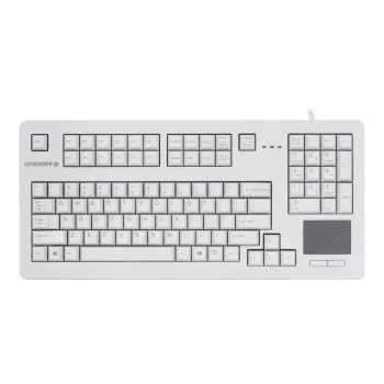 CHERRY G80-11900LUMES-0 TouchBoard Tastiera compatta con touchpad integrato, USB, nero