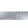 CHERRY KC 6000 SLIM SILVER TASTIERA CON FILO USB FRENCH