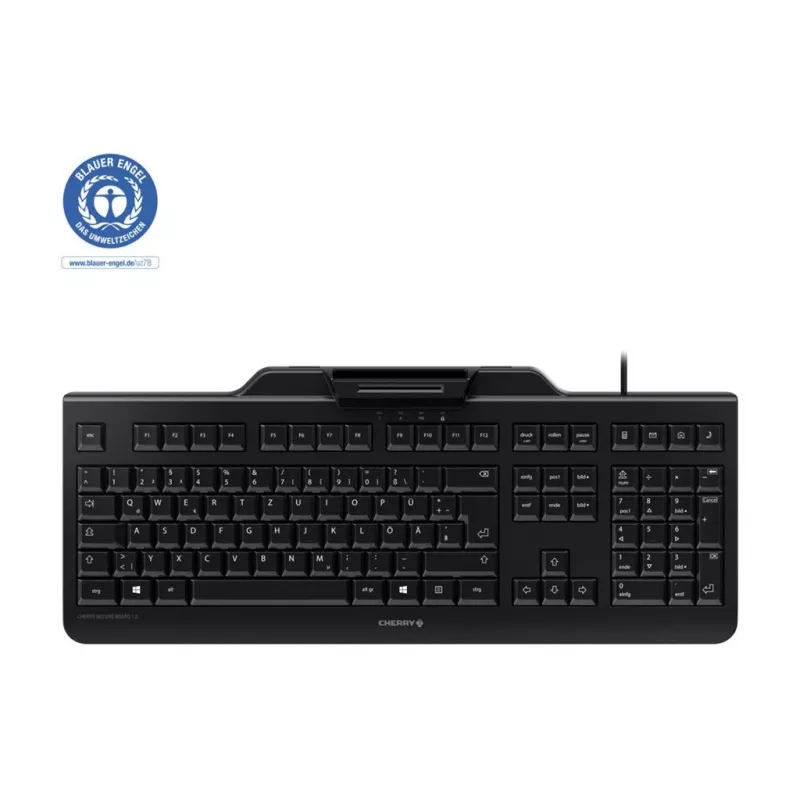 CHERRY SECURE BOARD 1.0 FRANCE tastiera, layout francese AZERTY, USB cablata, nera