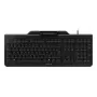 CHERRY Smart Board 1150 tastiera meccanica con lettore smart card, AZERTY francese, nero, USB con cavo
