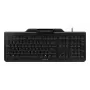 CHERRY SMART BOARD 1150 tastiera con filo con lettore smartcard integrato, USB, QWERTY, nero JK-A1150EU-2