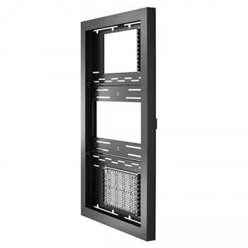 Chief LW Series Impact On-Wall Kiosk - Portrait - case - per display LCD - con chiusura - nero - dimensione schermo: 55