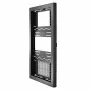 Chief LW Series Impact On-Wall Kiosk - Portrait - case - per display LCD - con chiusura - nero - dimensione schermo: 55