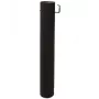 Tubo per camino diametro 130 mm lunghezza 1 m acciaio inox AISI 304 a parete singola