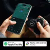 Chipolo LOOP Mercedes – tracker Bluetooth ricaricabile con cinturino in silicone per iOS e Android, nero