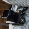 Chipolo LOOP Mercedes – tracker Bluetooth ricaricabile con cinturino in silicone per iOS e Android, nero