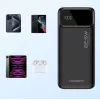 CHOETECH Power Bank 30000 mAh nero