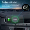 CHOETECH T204-F Supporto Magnetico da Auto con Ricarica Wireless 15W - Nero