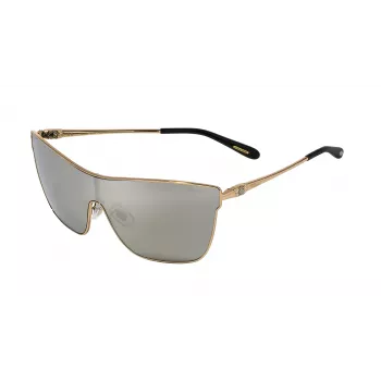 Chopard SCHC20S99300G occhiali da sole donna montatura oro lenti sfumate marroni oversize farfalla