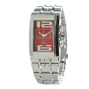 CHRONOTECH CT7018B-05M Orologio unisex analogico 28mm acciaio inox argento