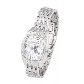 CHRONOTECH CT7930LS-39M Orologio da donna al quarzo analogico 26mm acciaio inox argento