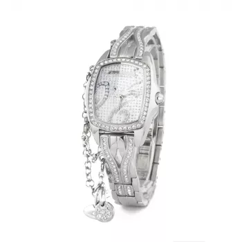 CHRONOTECH orologio donna CT7008LS-06M 27mm al quarzo analogico acciaio inox argento
