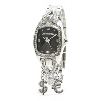 CHRONOTECH Woman CT7008LS-15M quarzo analogico orologio 30mm acciaio inox argento